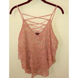Express Lace Tank Top